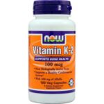 NOW Foods Vitamin K-2 - 100 капсули