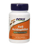 NOW Foods Acidophilus 4 X 6 Billion - 60 капсули