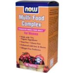 Now Foods Multi-Food Complex for Women (Пълноценна комплексна храна за жени) - 80 таблетки