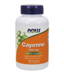 NOW Foods Cayenne 500 мг - 100 капсули