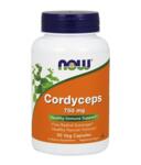 NOW Foods Cordyceps 750 мг - 90 капсули