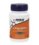 NOW Foods L-Carnitine 500 мг - 60 капсули