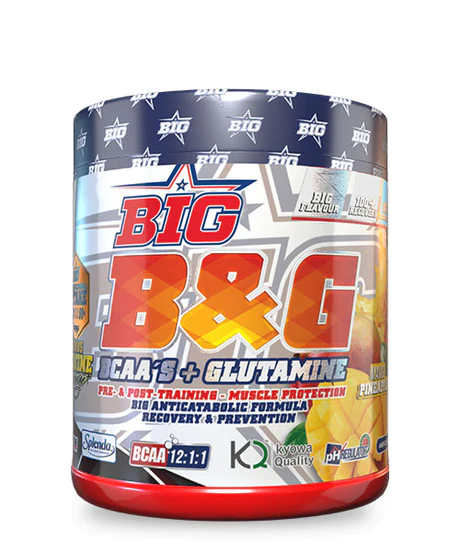 BIG B&G BCAA'S 12:1:1 with glutamine 400 g