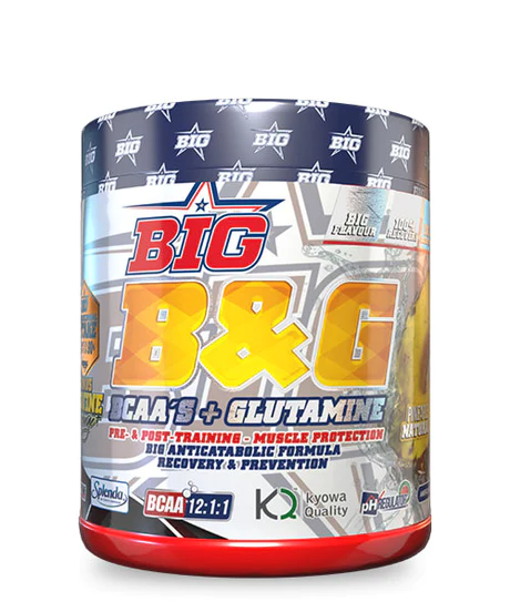 BIG B&G BCAA'S 12:1:1 with glutamine 400 g