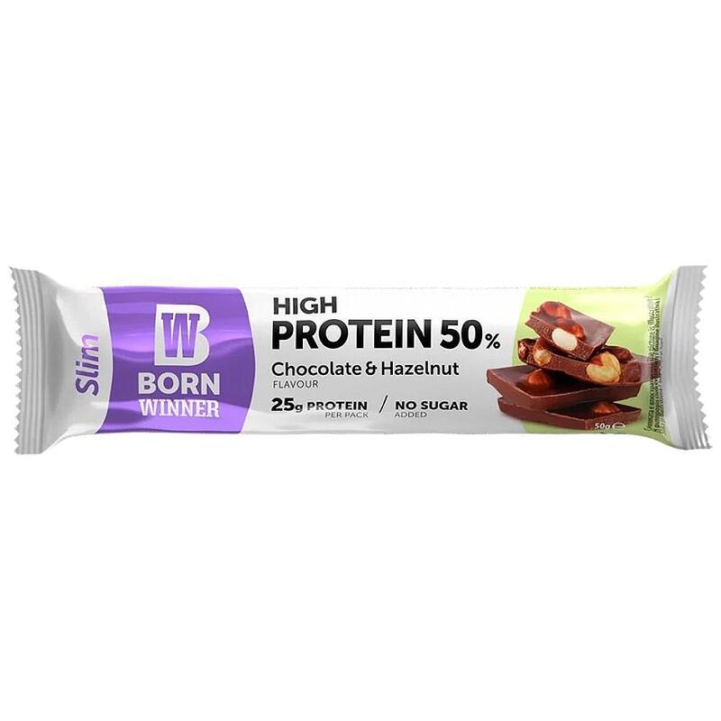 BORN WINNER Slim 50% High Protein Bar