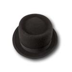 Класическо бомбе - Bowler Hat от вълнен филц-Copy