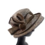 Лятна Дамска шапка от морска трева с периферия-Copy