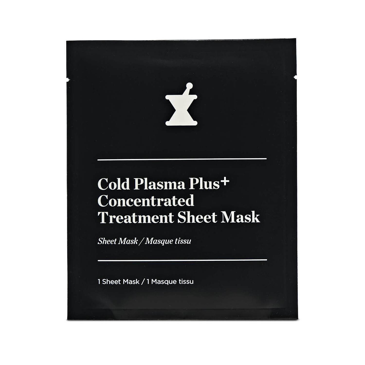 Повдигаща и стягаща маска за лице и овал Perricone MD Cold Plasma Plus+ Concentrated Treatment Sheet Mask