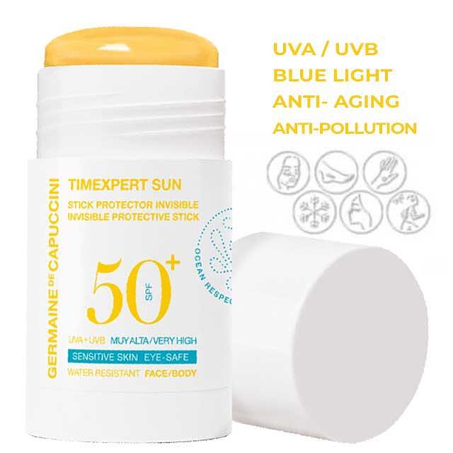 Слънцезащитен стик за лице и тяло SPF50+ Germaine De Capuccini Timexpert Sun Invisible Protective Stick