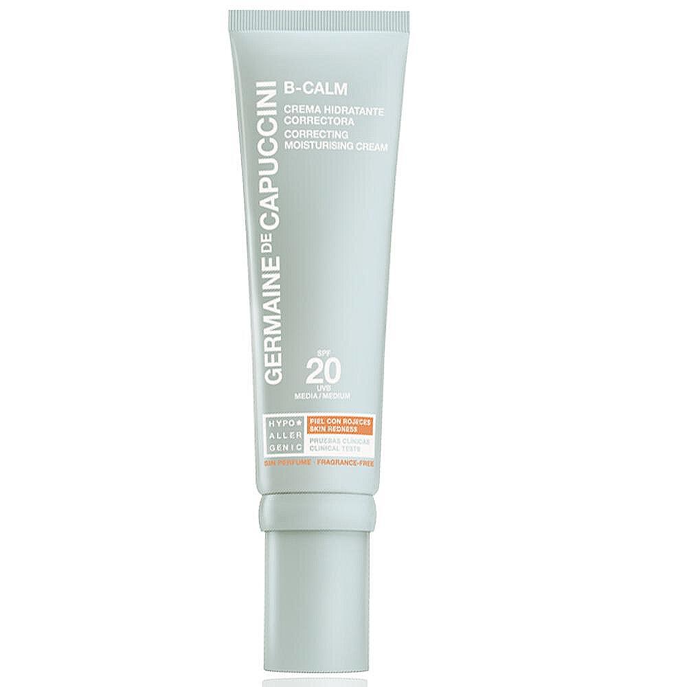 Тониращ хидратиращ крем за чувствителна кожа и розацея SPF20 Germaine De Capuccini B-Calm Correcting Moisturizing Cream