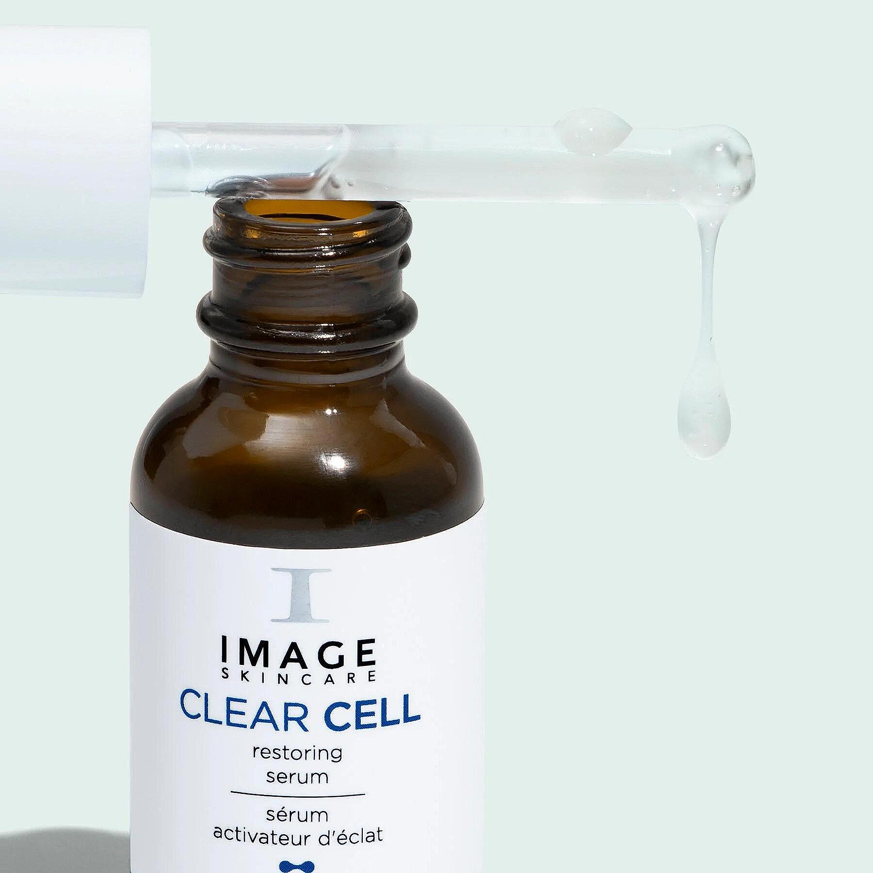 успокояващ хидратиращ серум за мазна възпалена кожа Image Skincare Clear Cell Restoring Serum