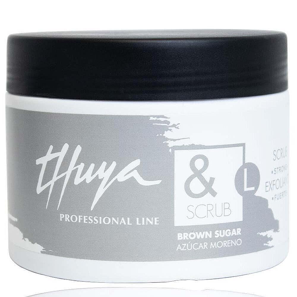 Успокояваща скраб за крака и ръце с кафява захар и масла Thuya Method Scrub Strong