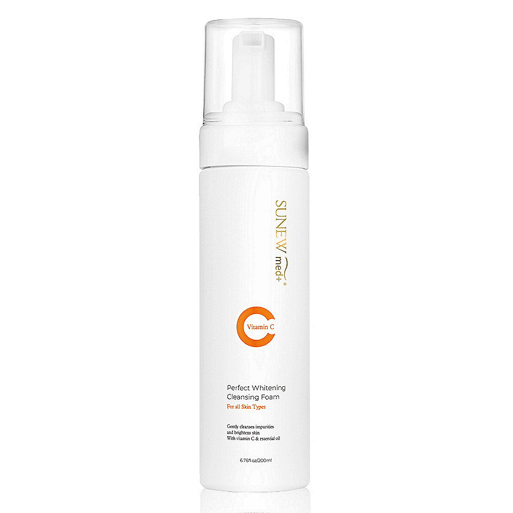 Почистваща и ексфолираща пяна за лице SunewMed+ Vitamin C Perfect Whitening Cleansing Foam