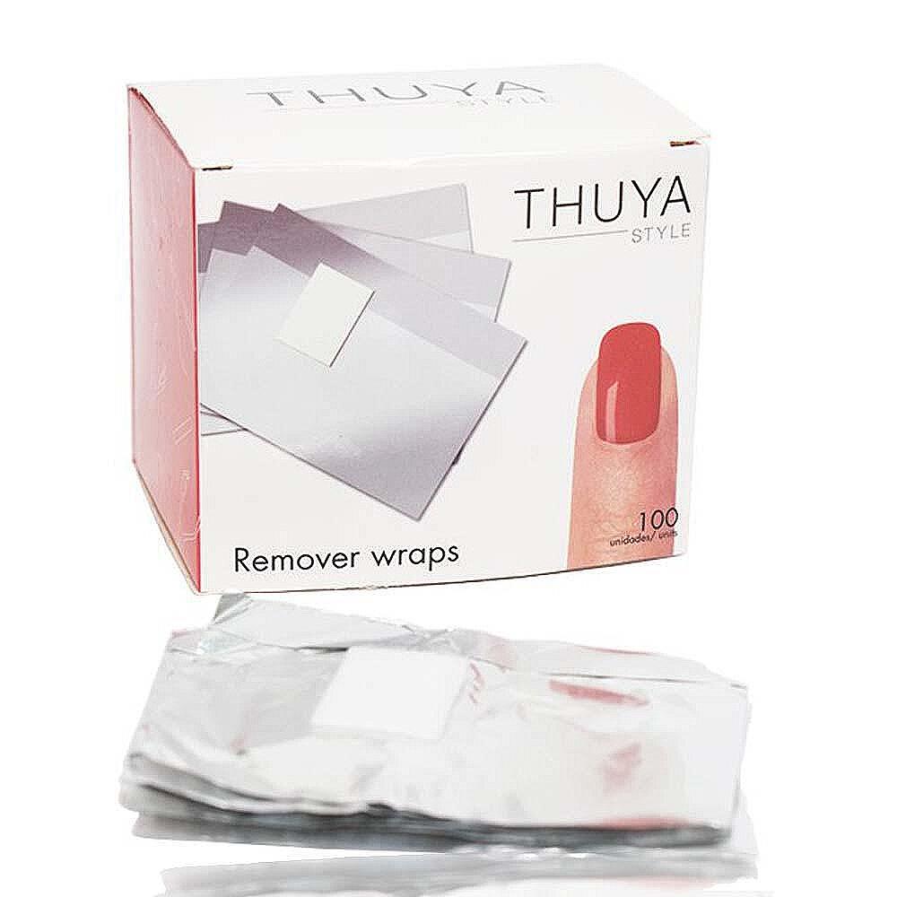 Фолио за сваляне на гел лак за нокти Thuya Remover Wraps