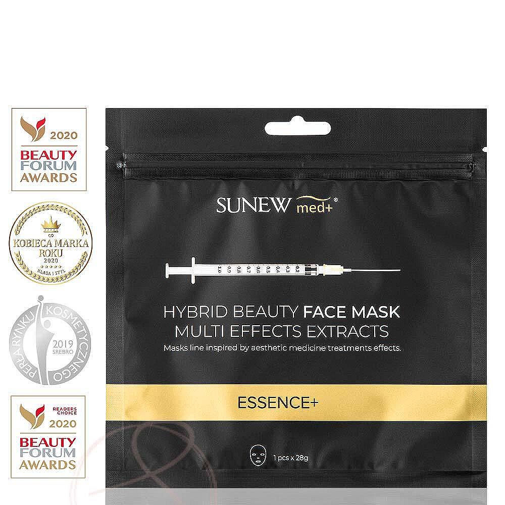 Маска против бръчки с пептиди SunewMed+ Essence Hybrid Face Sheet Mask