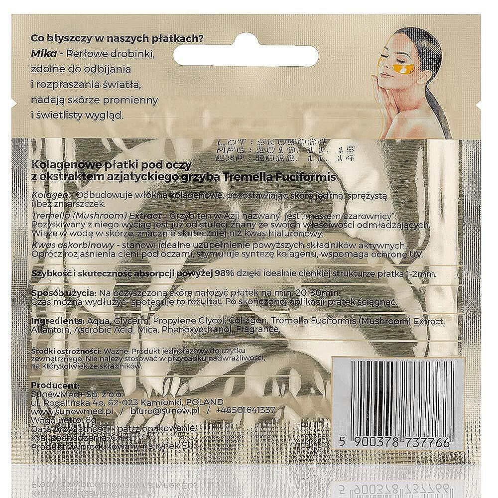 Колагенови пачове за околоочен контур против тъмни кръгове SunewMed+ Collagen Eye Pads