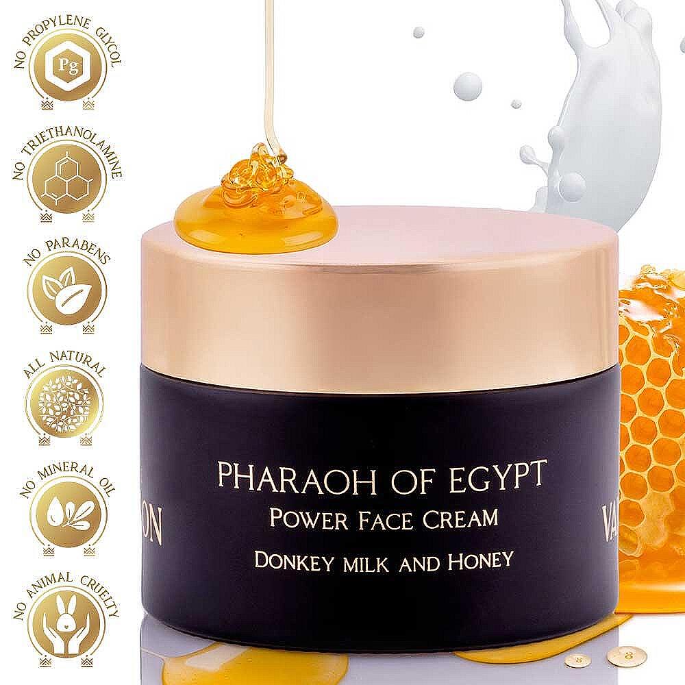 Хидратиращ крем за лице с мед и мляко Royal Van Son Pharaoh of Egypt Face Cream