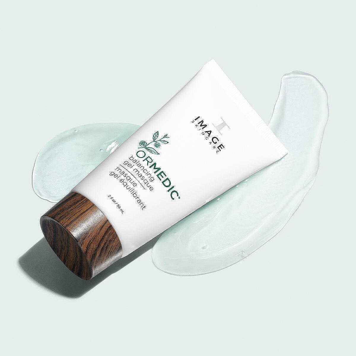 Успокояваща гел маска за лице с алое вера IMAGE Skincare Ormedic Balancing Gel Masque