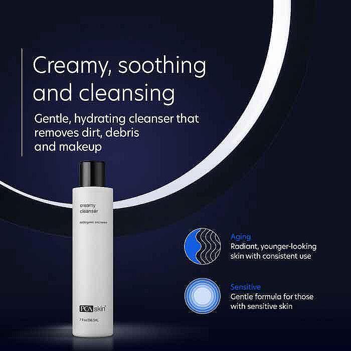 Почистващ крем за суха и чувствителна кожа PCA Skin Creamy Cleanser