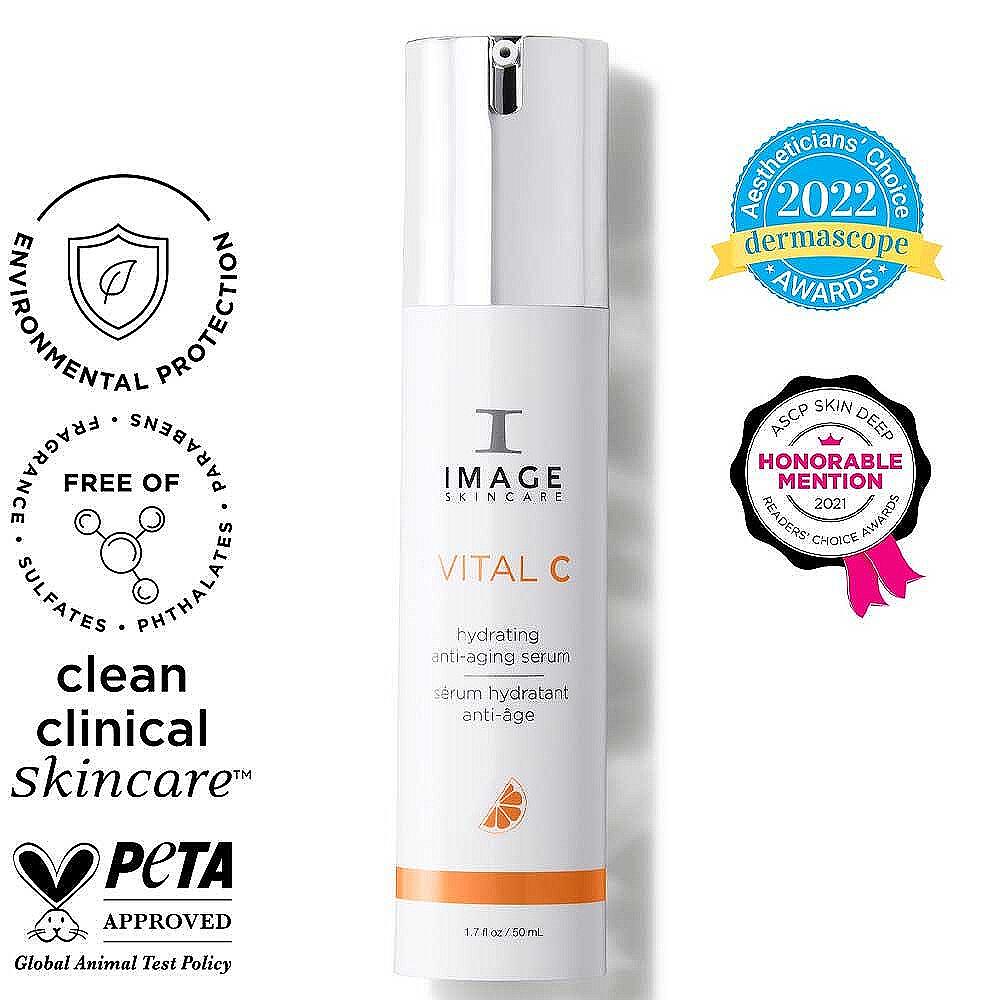 Анти-ейдж хидратиращ серум за лице IMAGE Skincare VITAL C Hydrating Anti-aging Serum