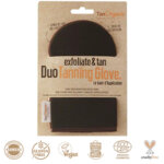 Двустранна ръкавица за ексфолация и автобронзанти Tan Organic Exfoliate & Tan Duo Tanning Glove