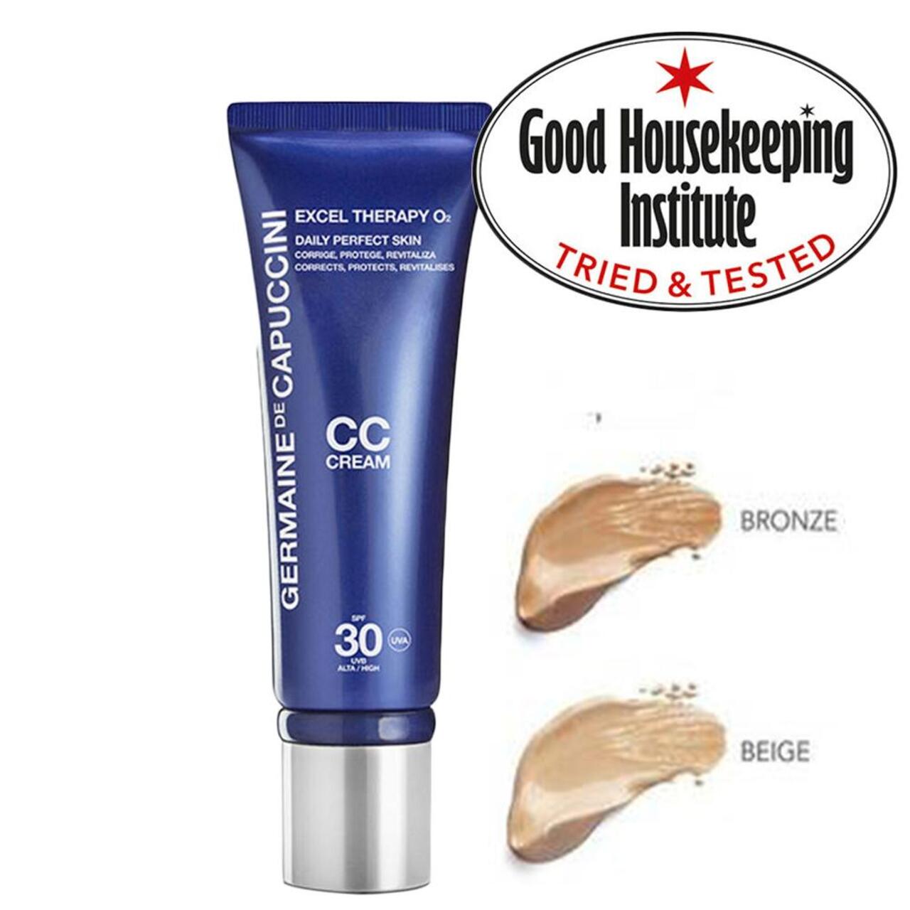 Защитен тониращ СС крем за лице SPF30 Germaine De Capuccini Excel Therapy O2 Daily Perfect Skin