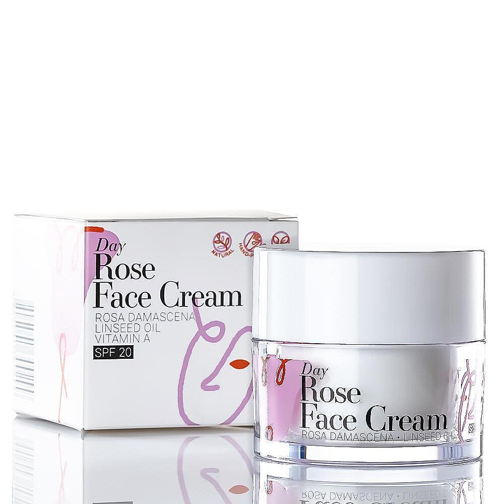 Хидратиращ крем за лице с Роза SPF20 Bether Day Rose Face Cream