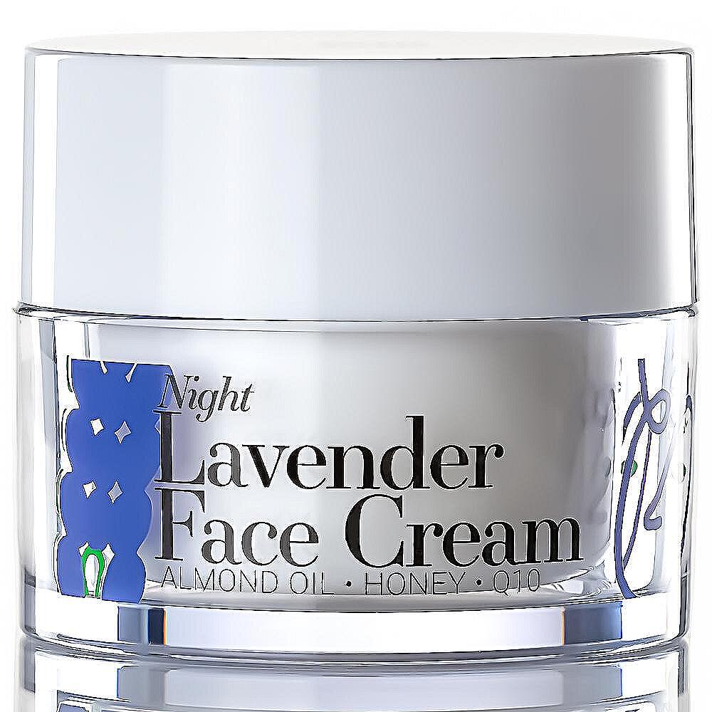 Нощен подхранващ крем за лице с Лавандула Bether Night Lavender Face Cream