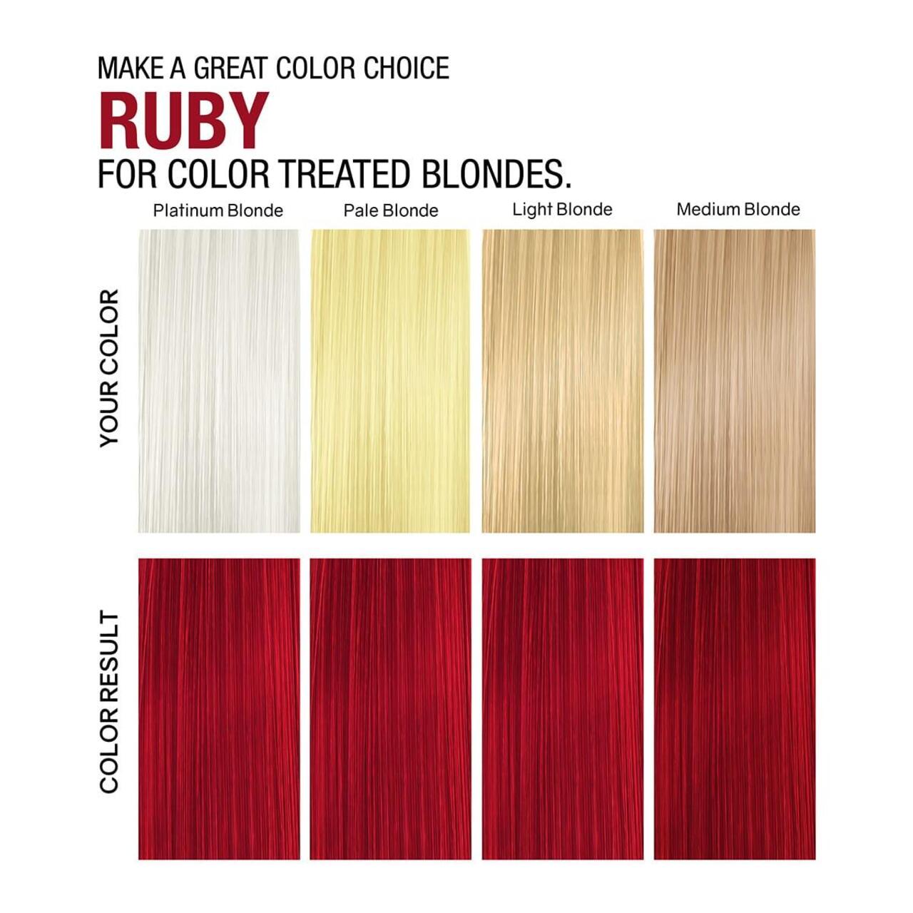 Оцветяващ шампоан за руса и кестенява коса с кичури Celeb Gem Lites Ruby Colorwash
