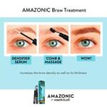 Натурален серум за укрепване, обем и растеж на вежди Nuggela And Sule Amazonic Eyebrows Densifier Serum Brush