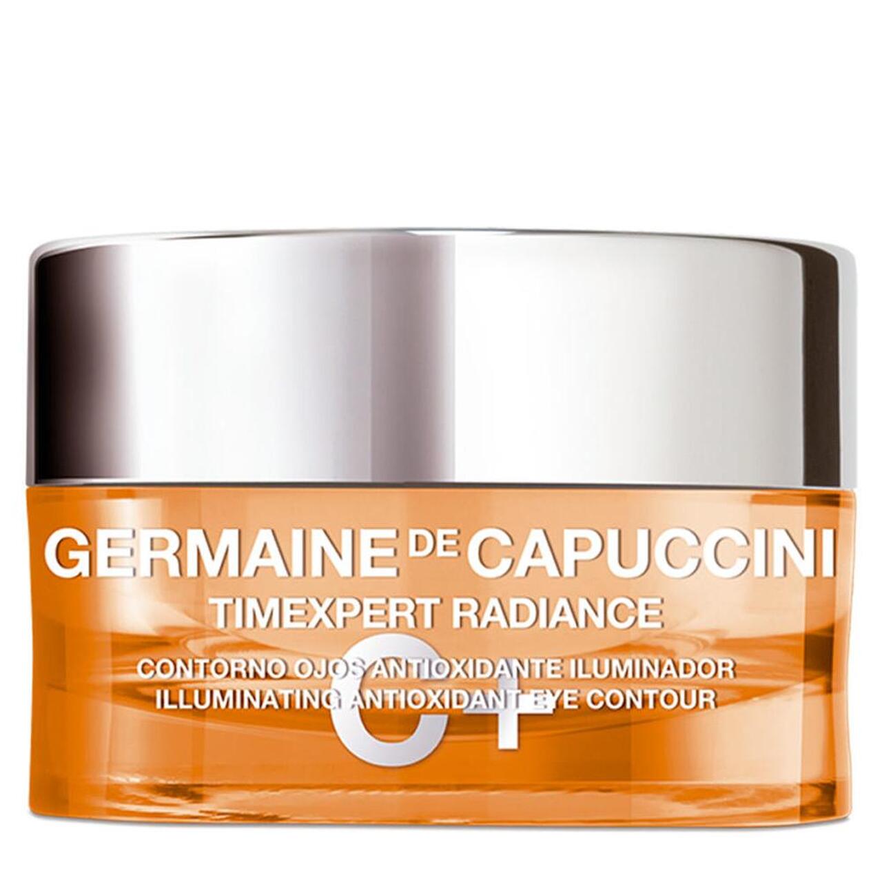 Озаряващ антиоксидантен крем за околоочен контур Germaine De Capuccini Timexpert Radiance C+ Illuminating Antioxidant Eye Contour