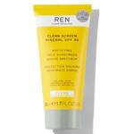 Слънцезащитен крем с матиращ ефект SPF30 REN Clean Screen Mineral SPF30
