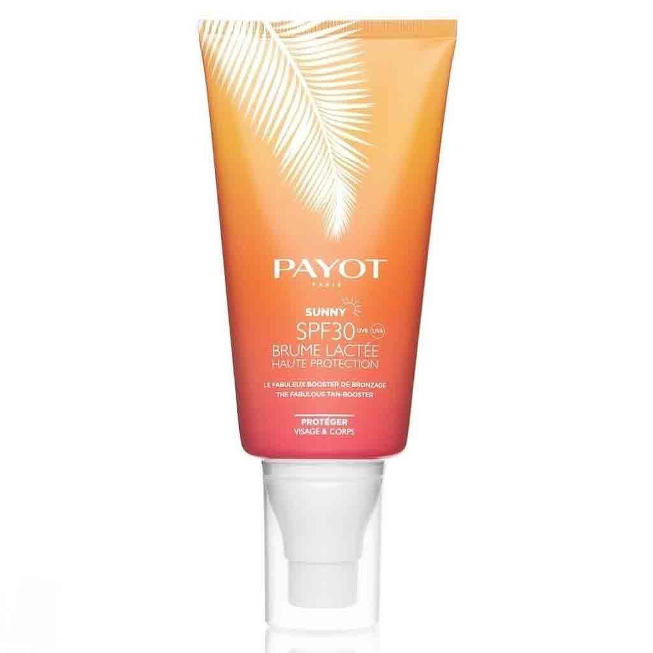 Слънцезащитно мляко за лице и тяло SPF30 Payot Sunny Haute Protection Tan Booster