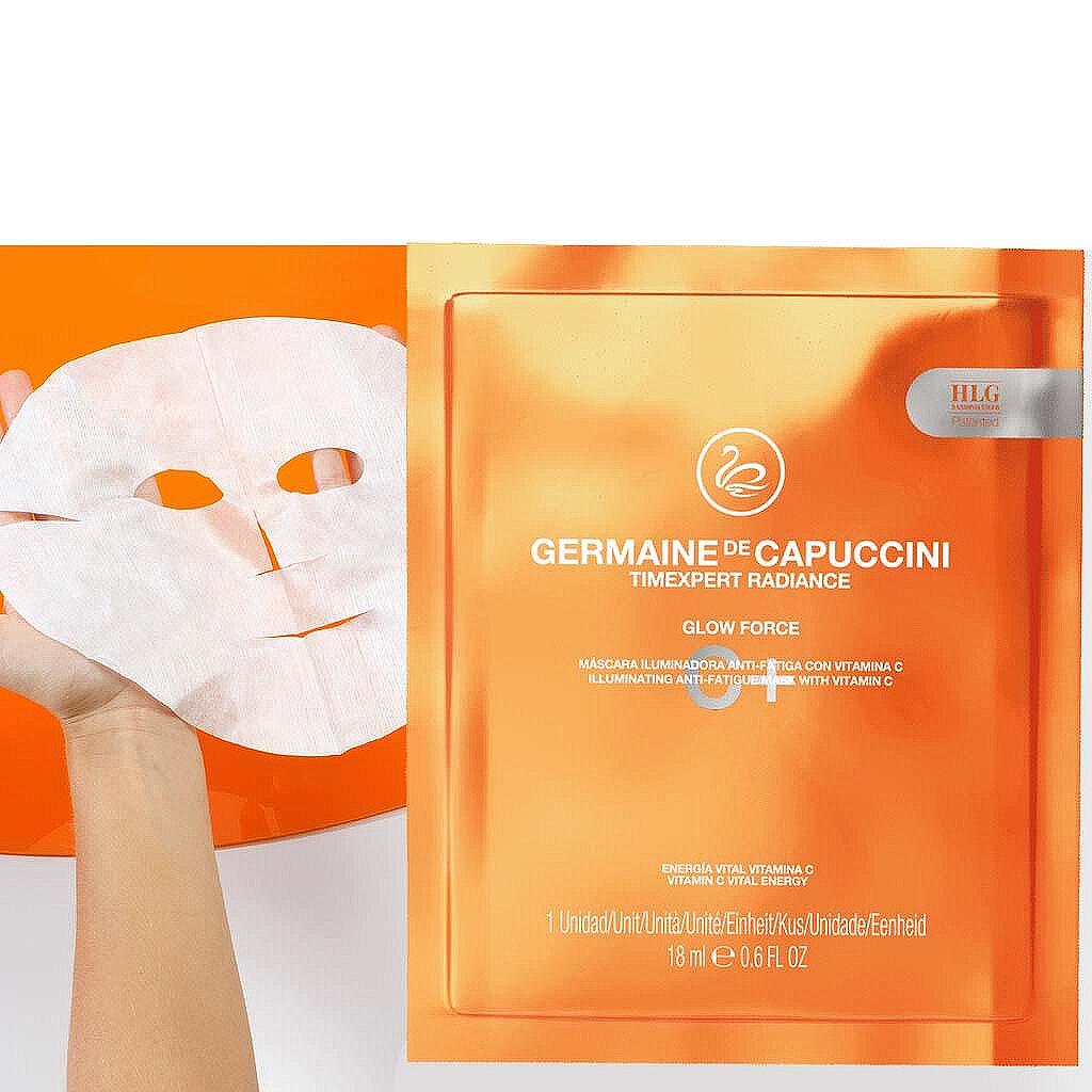 Озаряваща маска за лице с Витамин С Germaine de Capuccini Timexpert Radiance C+ Glow Force Illuminating Anti-Fague Mask