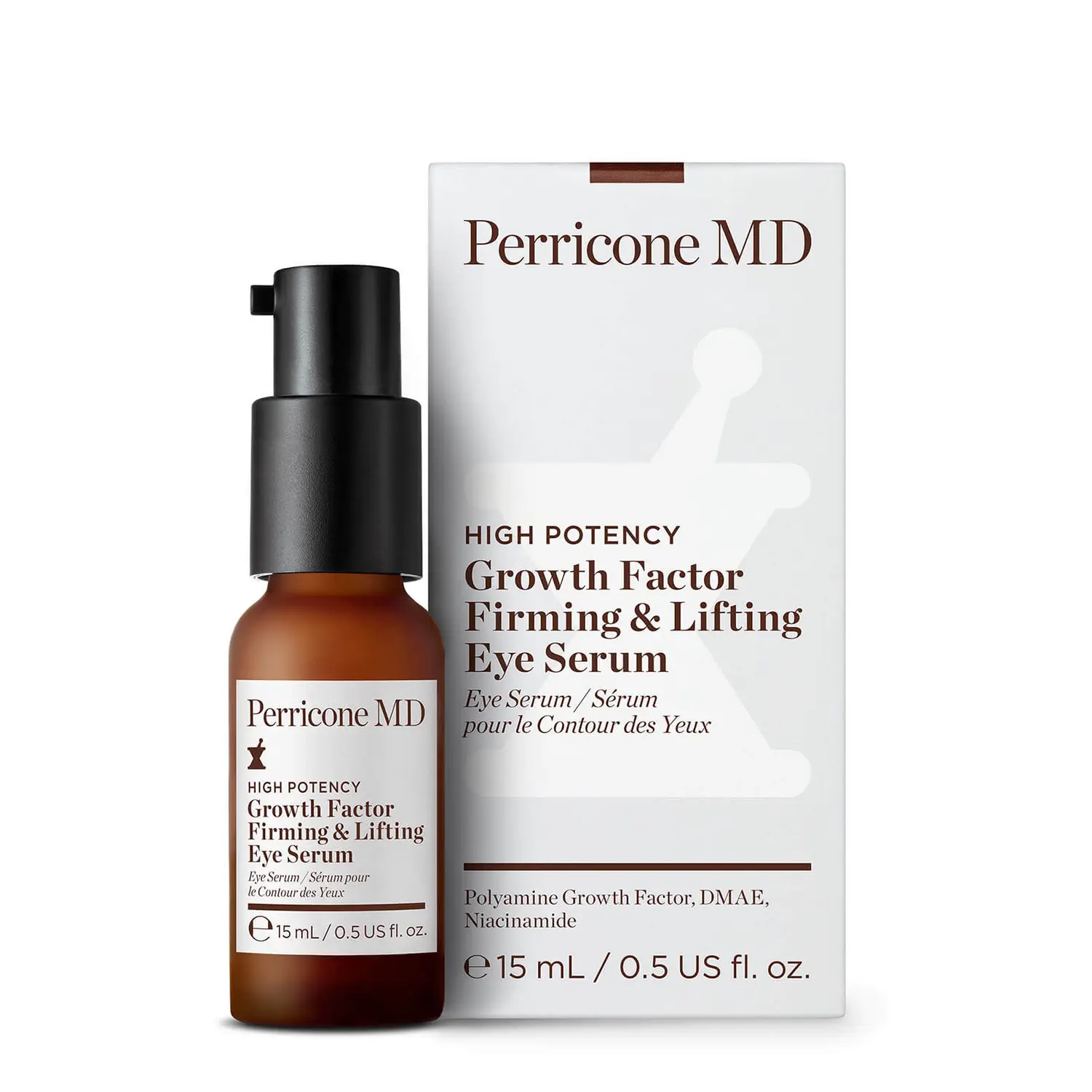 Лифтиращ серум за околоочен контур Perricone MD High Potency Growth Factor Firming & Lifting Eye Serum