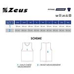 Двулицев Баскетболен Екип ZEUS Kit Doblo Bianco/Blu