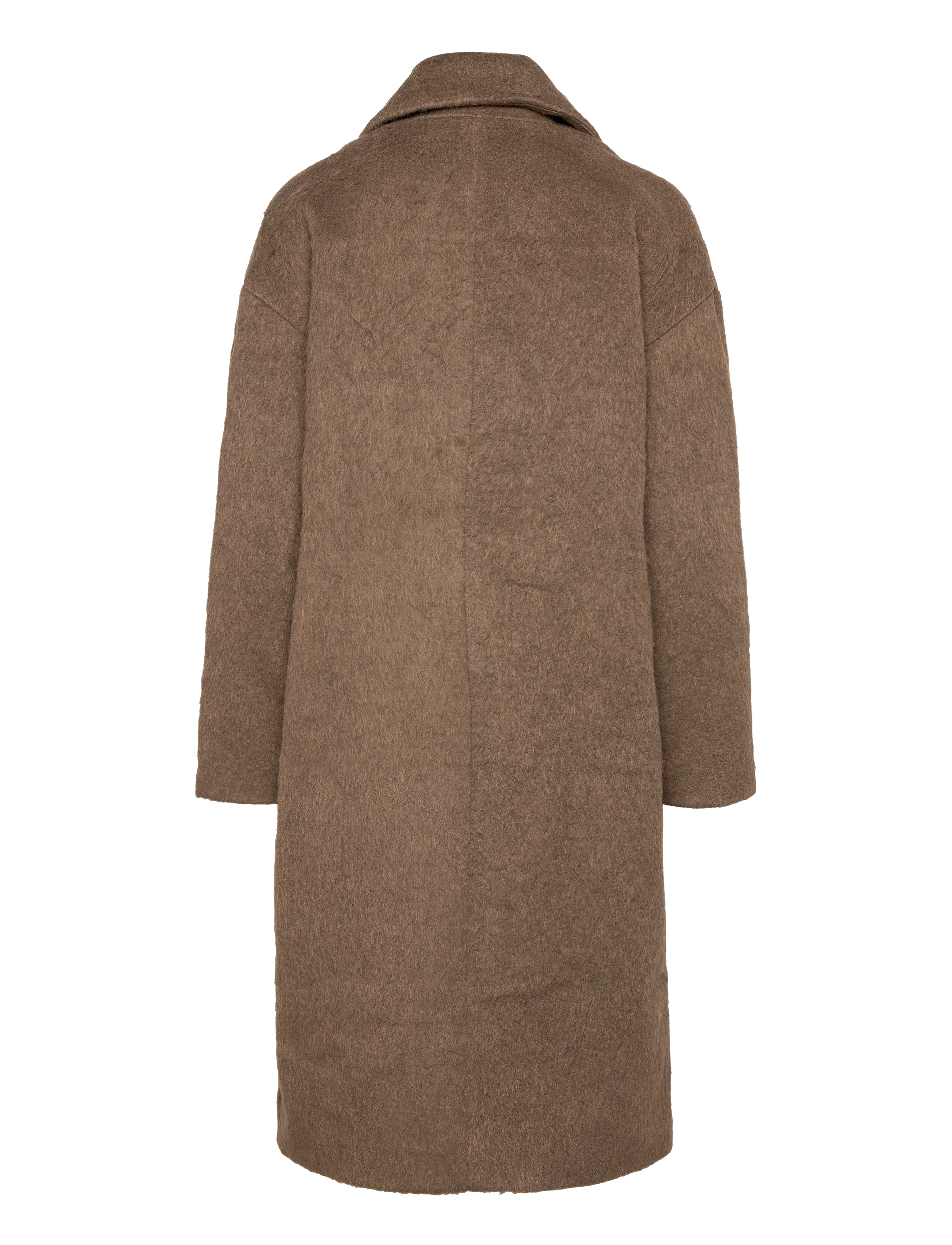 Дамско палто от мека материя  VIALISSI LONG COAT