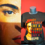 Дамска тениска Frida - Flower...Bomb