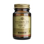 SOLGAR Vitamin D3 1000iu - 90 таблетки - Витамин  D3 - играе важна роля за много функции на костната система
