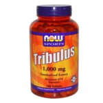 NOW Foods Tribulus 1000 mg - 180 Таблетки - Бабини зъби -  за стимулиране на производството на тестостерон