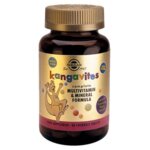 SOLGAR Kangavites Formula - 60 таблетки - Специално разработена формула мултивитамини за деца съгласно най-новите научни изследвания и данни