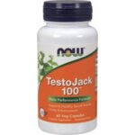 NOW Foods Testo JACK 100 - 60 Капсули - Дългият Джак - за подобряване на мъжката репродуктивност и поддържане на нормални нива на тестостерона