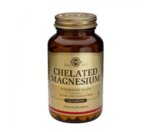 SOLGAR Chelated Magnesium 100mg - 100 таблетки - Магнезий хелатна форма -  Помага за отстраняването на амоняка от организма и играе важна роля в регулирането на сърдечния ритъм мускулното