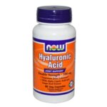 NOW Foods Hyaluronic Acid 100 mg - 60 Капсули -  Хиалуронова киселина -  прави ставите силни и гъвкави