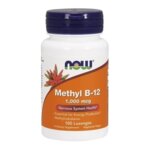 NOW Foods Methyl B-12 1000 мcg - 100 Дражета -  Метил B12 (Метилкобаламин)