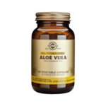 SOLGAR Aloe Vera - Алое Вера - 100 капсули - за детоксикация на стомашно-чревния тракт за засилване на имунната защита