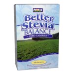 NOW Stevia Balance (With Chromium &amp; Inulin) - 100 Пакета - Стевия (с хром и инулин)