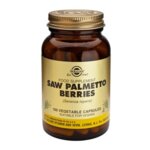 SOLGAR Saw Palmetto Berries - 100 капсули - Сао Палмето плодове - помага срещу уголемена простата