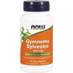 NOW Gymnema Silvestre 400 mg - 90 капсули - за регулиране на кръвната захар