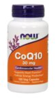 NOW Foods CoQ10 30 mg - 120 Капсули - изключително мощен антиоксидант подпомага горенето на мазнини оптимизира обмяната на веществата